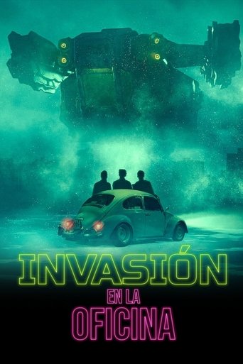 Cartel de Invasion en la oficina