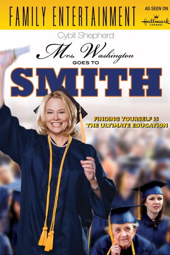 Cartel de La señora Washington va a la universidad
