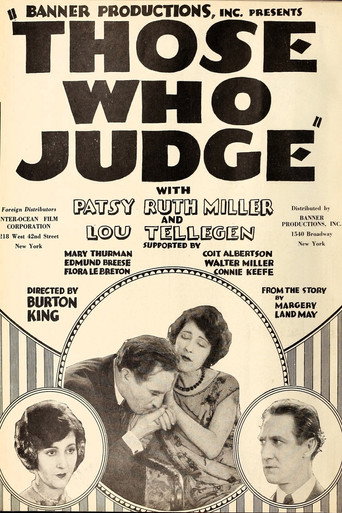 Cartel de Those Who Judge