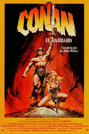 Cartel de Conan, el bárbaro