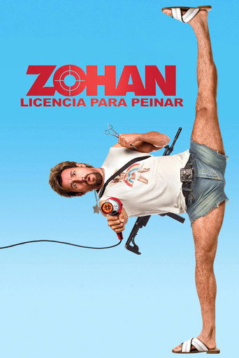 Cartel de Zohan: Licencia para peinar