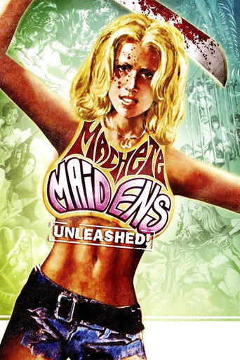 Cartel de Machete Maidens Unleashed!