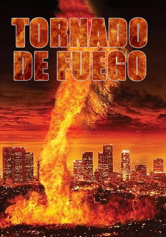 Cartel de Tornado de fuego