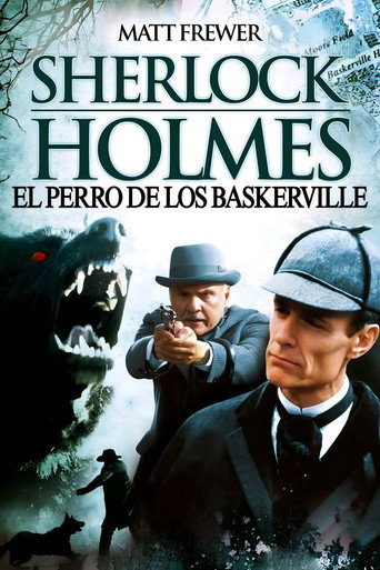 Cartel de Sherlock Holmes. El perro de los Baskerville