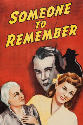 Cartel de Someone to Remember