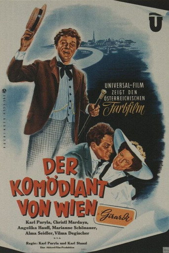 Cartel de Der Komödiant von Wien