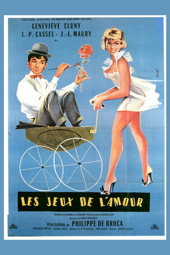Cartel de Los juegos del amor