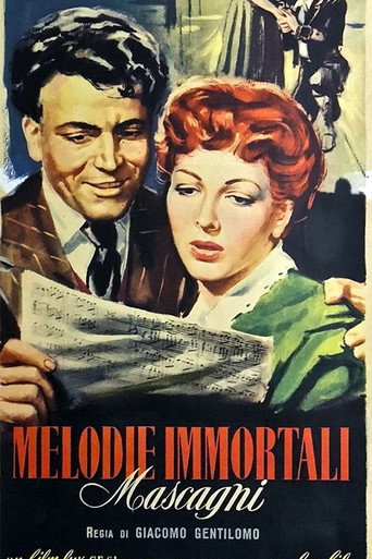 Cartel de Melodie immortali - Mascagni