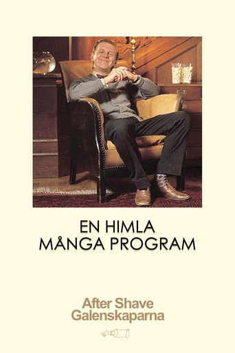 Cartel de En himla många program