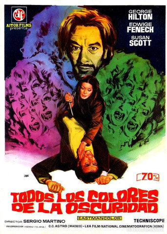 Cartel de Todos los colores de la oscuridad