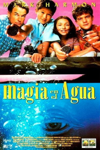 Cartel de Magia en el agua