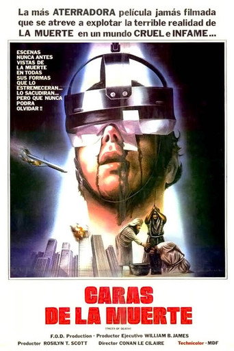 Cartel de Rostros de la muerte
