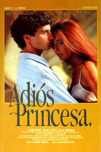 Cartel de Adios princesa