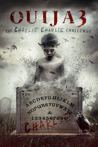 Cartel de Ouija 3: The Charlie Charlie Challenge