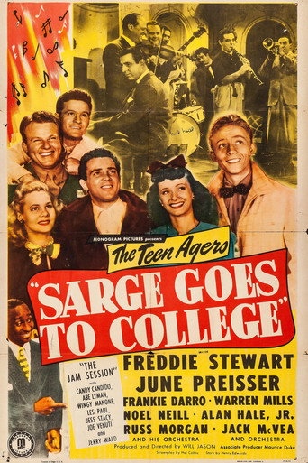 Cartel de Sarge Goes to College
