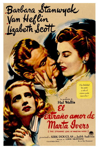 Cartel de El extraño amor de Martha Ivers