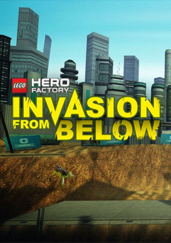 Cartel de LEGO Hero Factory: Invasion From Below