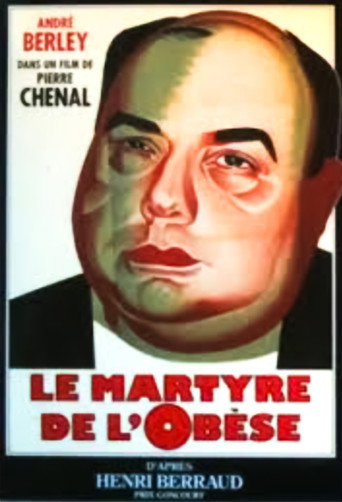 Cartel de Le martyre de l'obèse