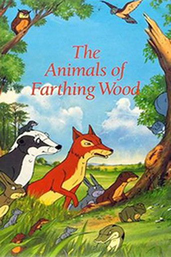 Cartel de Los animales del bosque