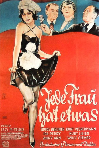 Cartel de Jede Frau hat etwas