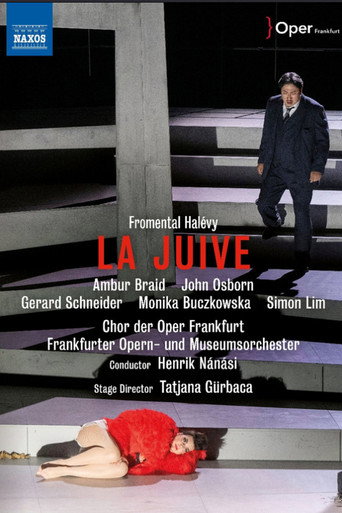 Cartel de Fromental Halévy: La Juive