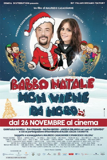 Cartel de Babbo Natale non viene da Nord