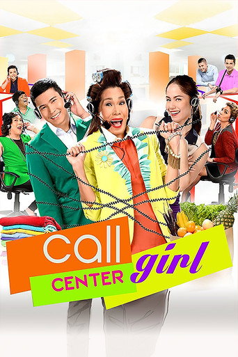 Cartel de Call Center Girl