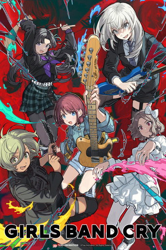 Cartel de Girls Band Cry