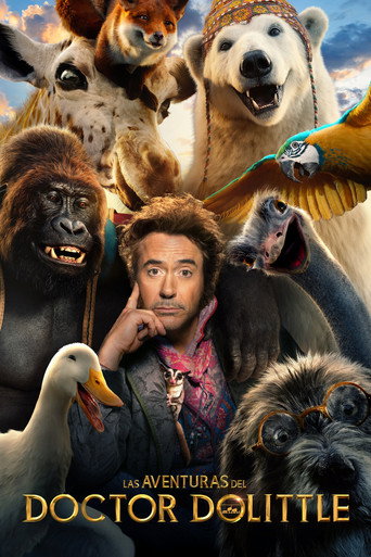 Cartel de Las aventuras del doctor Dolittle
