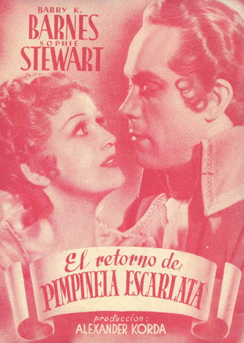 Cartel de El retorno de la Pimpinela Escarlata