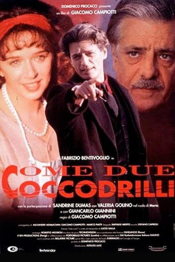 Cartel de Come due coccodrilli