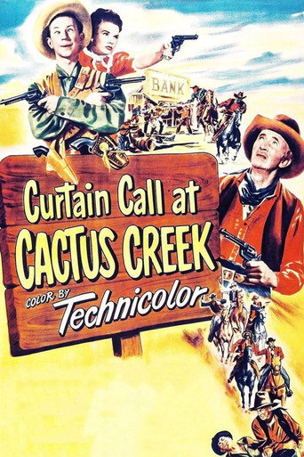 Cartel de Curtain Call at Cactus Creek