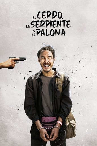 Cartel de El cerdo, la serpiente y la paloma