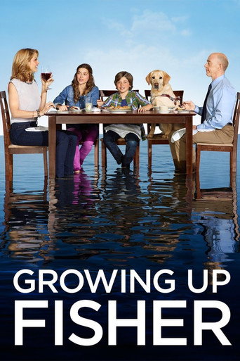 Cartel de Growing Up Fisher