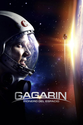 Cartel de Gagarin: Pionero del espacio