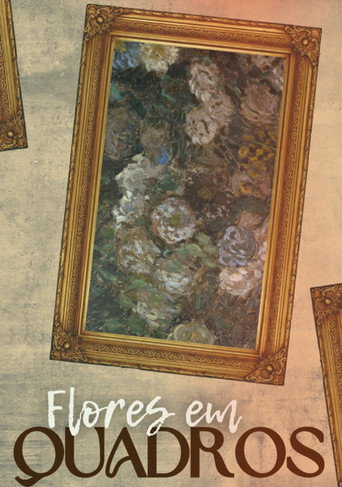 Cartel de Flores em Quadros