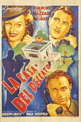 Cartel de La casa del peccato