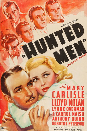 Cartel de Hunted Men