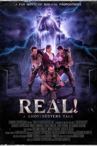 Cartel de Real! A Ghostbusters Tale
