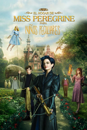 Cartel de El hogar de Miss Peregrine para niños peculiares
