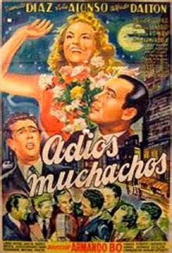 Cartel de Adiós muchachos