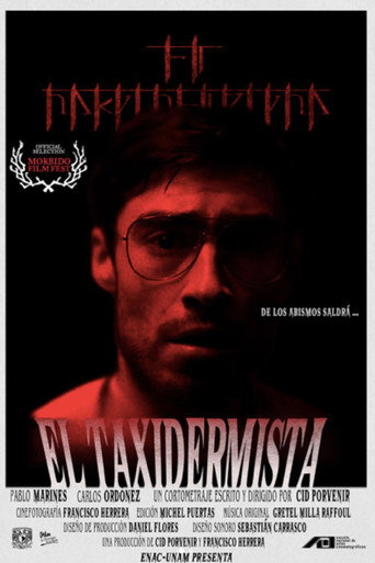 Cartel de El Taxidermista