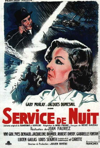 Cartel de Service de nuit