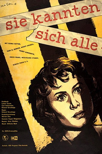 Cartel de Sie kannten sich alle