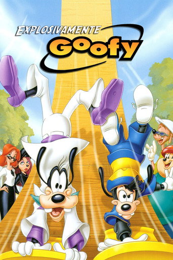 Cartel de Explosivamente Goofy