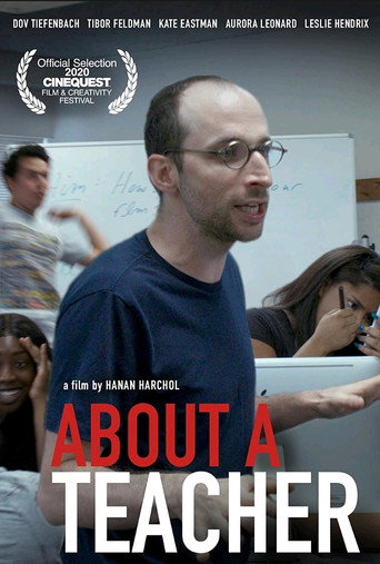 Cartel de About a Teacher