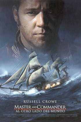 Cartel de Master and commander: Al otro lado del mundo