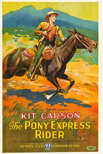 Cartel de Pony Express Rider