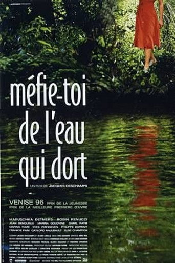 Cartel de Méfie-toi de l'eau qui dort