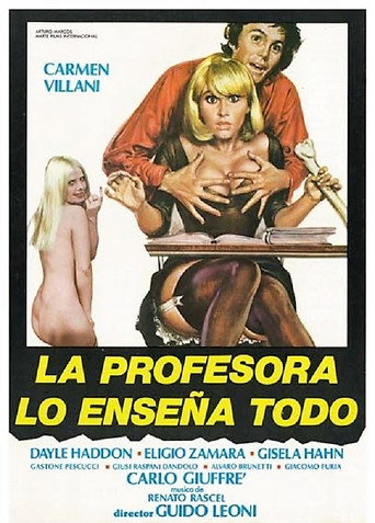 Cartel de La profesora lo enseña todo